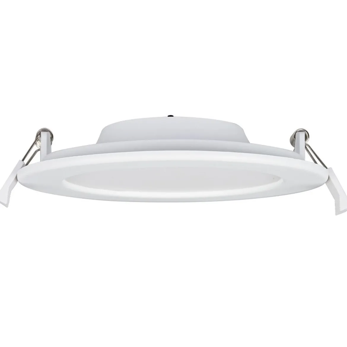 Heitronic 501379 LED Einbauleuchte Le Mans rund weiss 240x32 mm