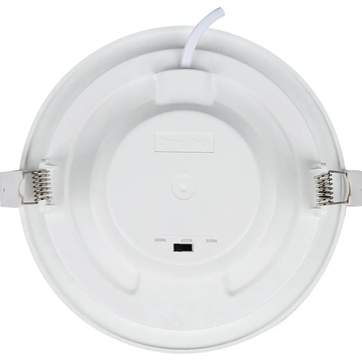 Heitronic 501379 LED Einbauleuchte Le Mans rund weiss 240x32 mm