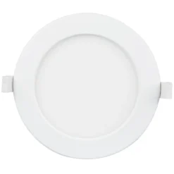Heitronic 501379 LED Einbauleuchte Le Mans rund weiss 240x32 mm