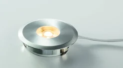Heitronic 23374 LED Einbaustrahler Austin rund starr Aluminium