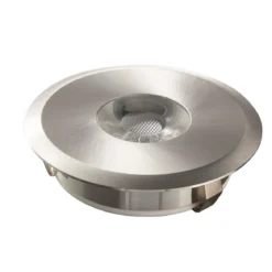 Heitronic 23374 LED Einbaustrahler Austin rund starr Aluminium