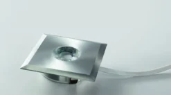 Heitronic 23376 LED Einbaustrahler Austin quadratisch starr Aluminium
