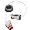 Heitronic 500953 LED Einbaustrahler schwarz rund schwenkbar dimm-to-warm
