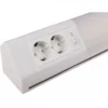 Heitronic 28146 LED Unterbauleuchte Bonn mit Steckdose 2-fach matt 762mm