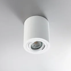 Heitronic Nr. 500737-HE Aufbauleuchte ADL9001 Rund schwenkbar weiß GU10