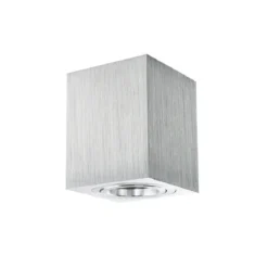 Heitronic Nr. 500736-HE Aufbauleuchte ADL8001 Eckig schwenkbar aluminium GU10