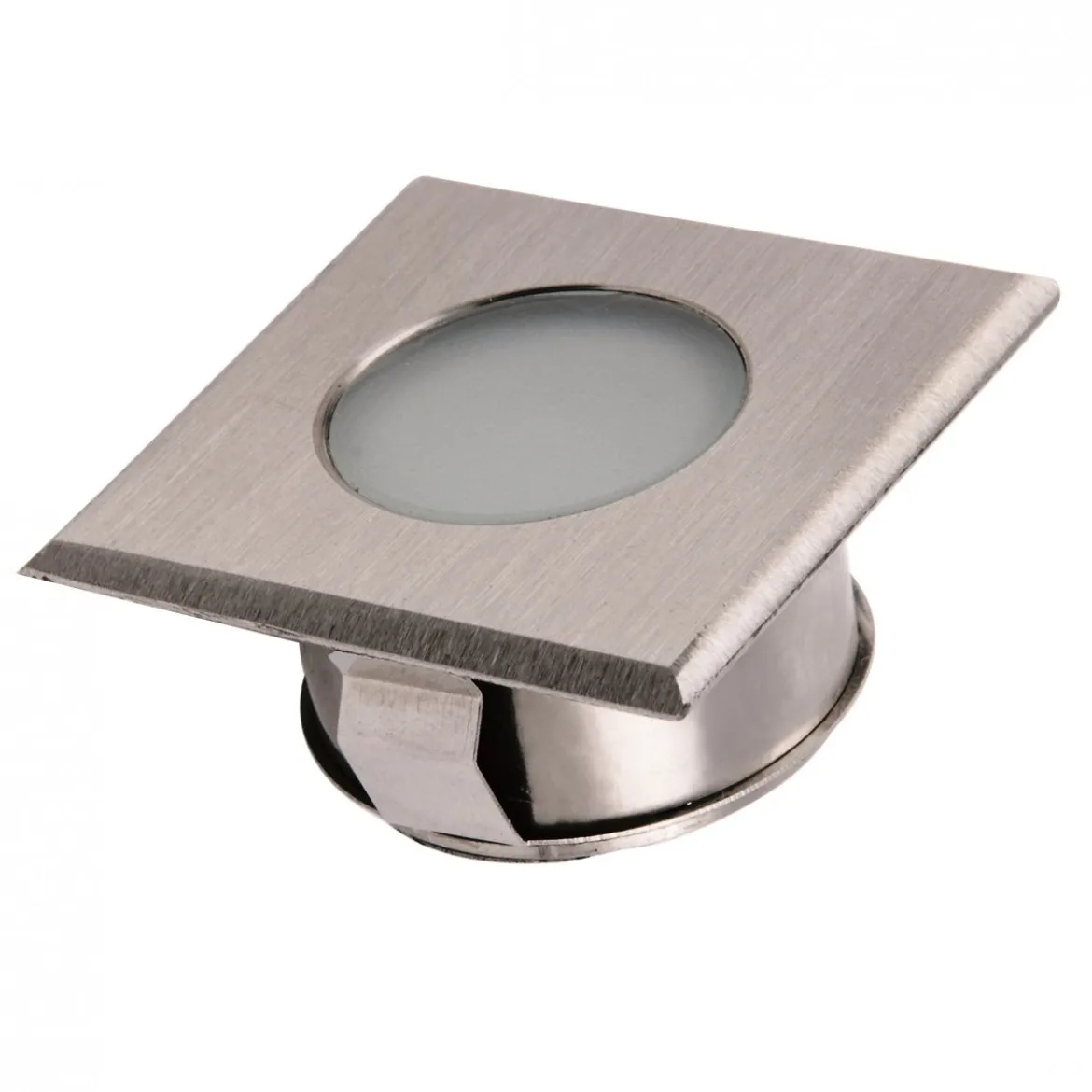 Heitronic Nr. 30387-HE LED Bodeneinbaustrahler Nürnberg edelstahl 2900K 45x45mm IP68
