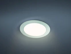 Heitronic Nr. 500159-HE LED Panel Lyon dimmbar 12W Rund silber
