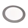 Heitronic Nr. 27639-HE LED Panel Toulouse 145mm Rund 6000K silber dimmbar