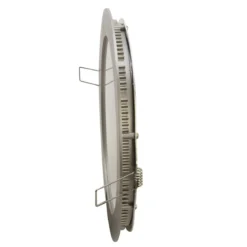 Heitronic Nr. 27639-HE LED Panel Toulouse 145mm Rund 6000K silber dimmbar