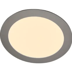 Heitronic Nr. 27638-HE LED Panel Toulouse 145mm Rund 3000K silber