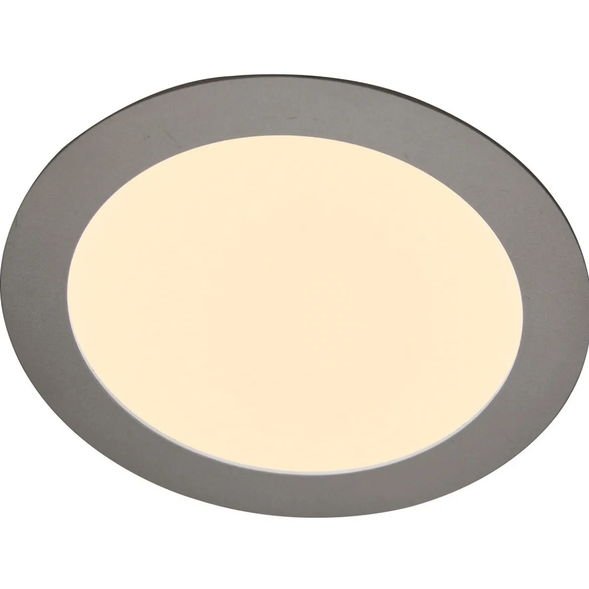 Heitronic Nr. 27638-HE LED Panel Toulouse 145mm Rund 3000K silber