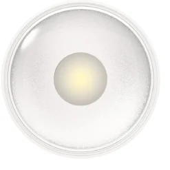 Heitronic Nr. 500636-HE LED Wand- und Deckenleuchte Griona rund weiß IP65 3000K 11cm