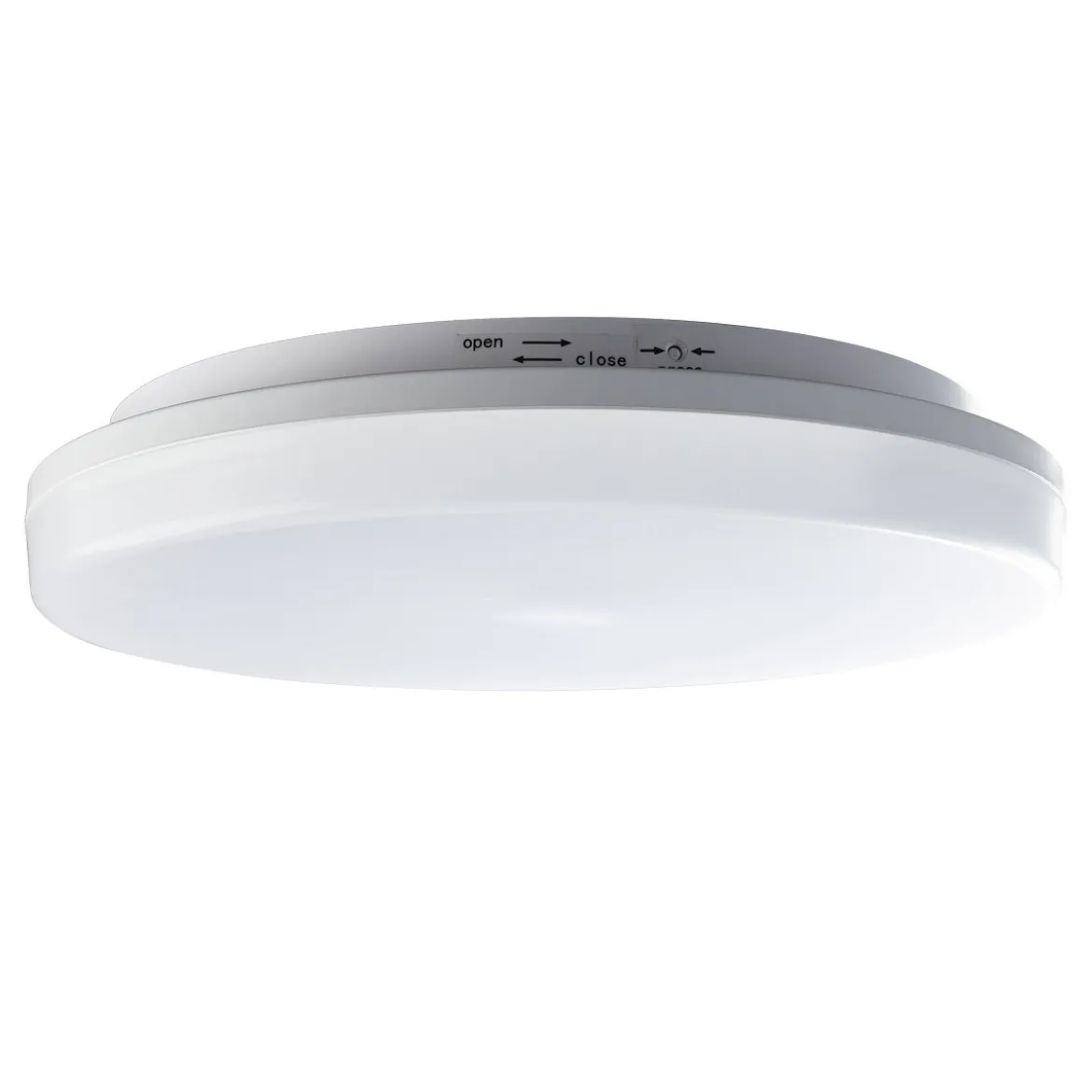 Heitronic Nr. 500639-HE LED Wand- und Deckenleuchte Pronto PIR rund weiß 33cm IP54 3000K
