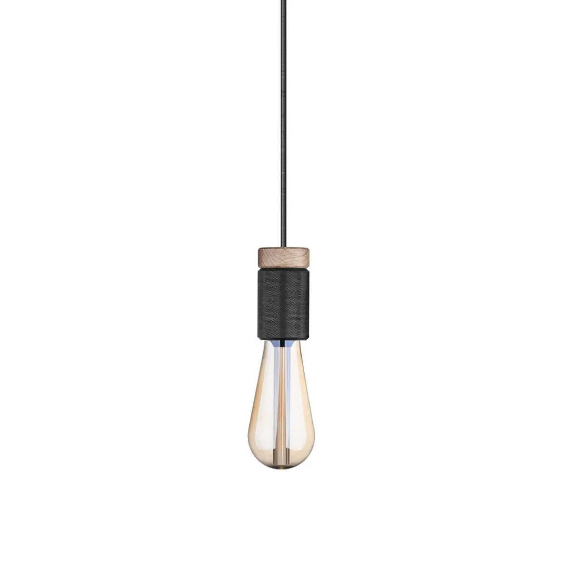 Herstal Leuchten Pendelleuchte Holder Schwarz E27