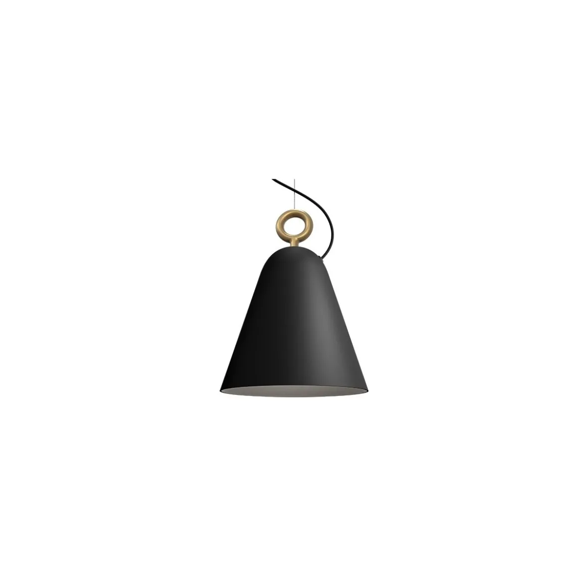 Herstal Leuchten Pendelleuchte Bella Schwarz 20cm E27