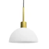 Herstal Leuchten Pendelleuchte Vienda Messing Opal E14