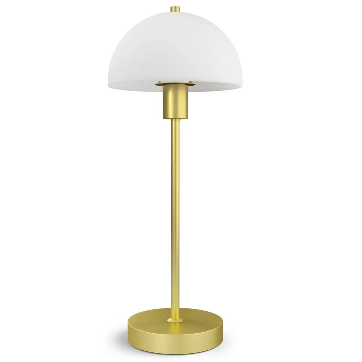 Herstal Leuchten Tischleuchte VIENDA messing opal