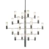 Herstal Manola Kronleuchter 20-flammig chrom E14