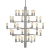 Herstal Manola Kronleuchter 30-flammig chrom E14