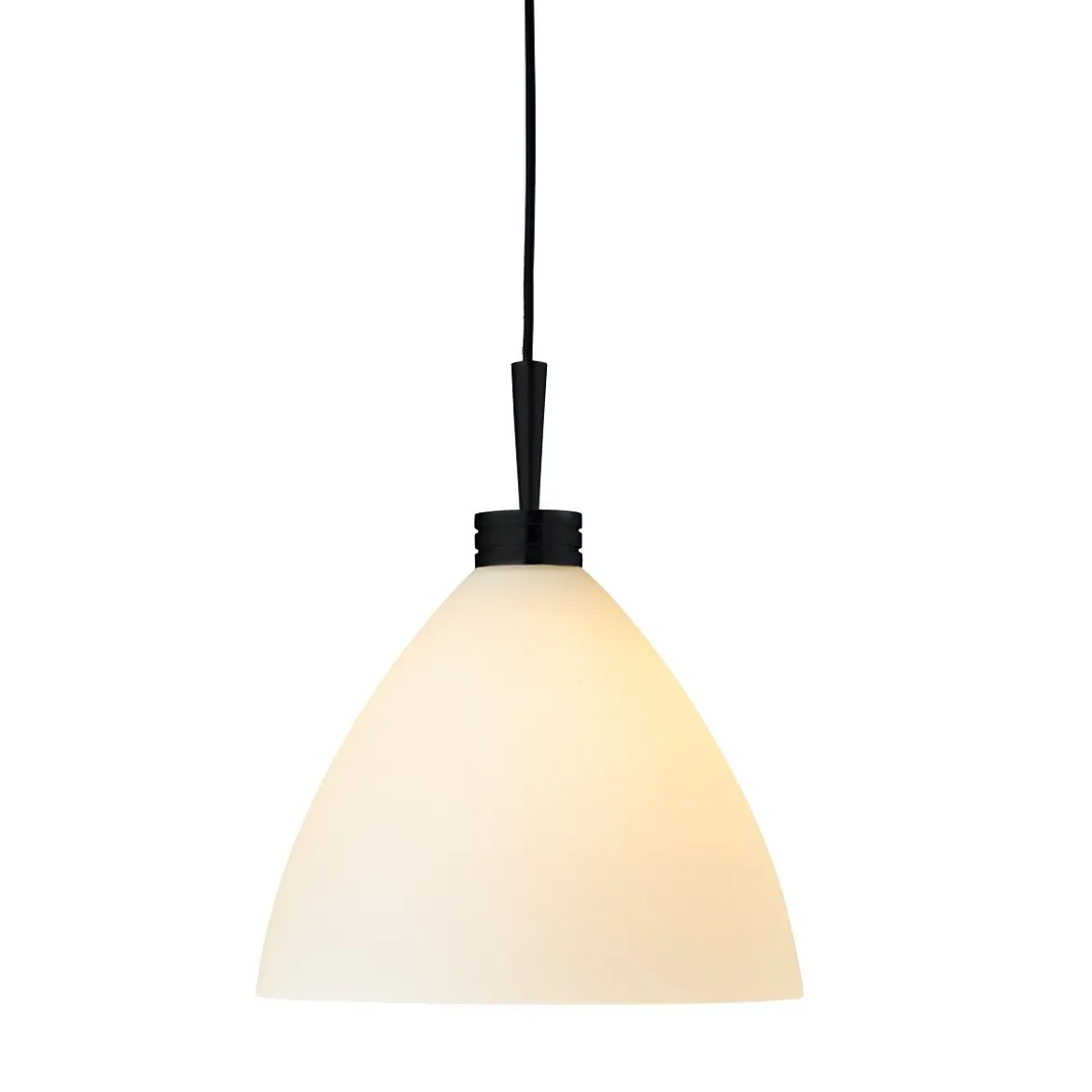 Herstal Maxi Dove Pendelleuchte schwarz opal E27 30cm