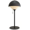 Herstal Motown Tischleuchte schwarz E27 52cm