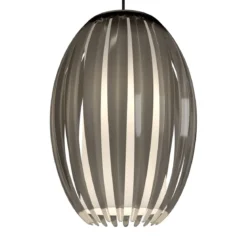 Herstal Tentacle M Pendelleuchte schwarz rauchfarben E27