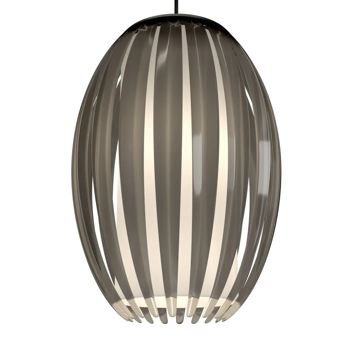 Herstal Tentacle M Pendelleuchte schwarz rauchfarben E27
