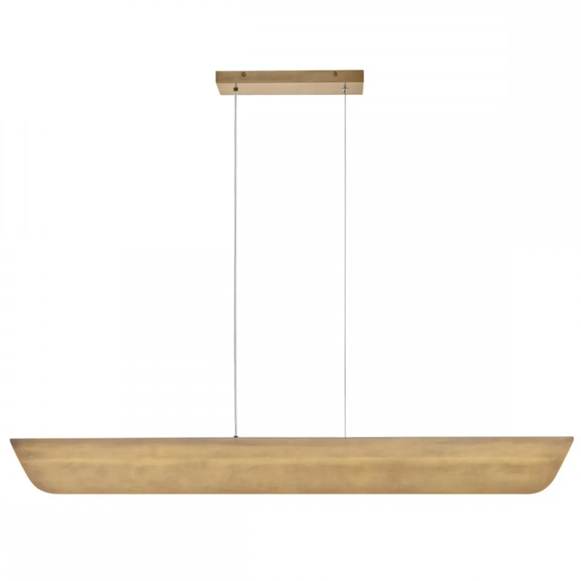 Hinkley Arco Linear LED-Pendelleuchte Messing