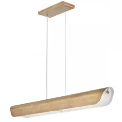 Hinkley Arco Linear LED-Pendelleuchte Messing