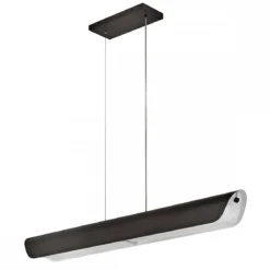 Hinkley Arco Linear LED-Pendelleuchte Schwarzoxid
