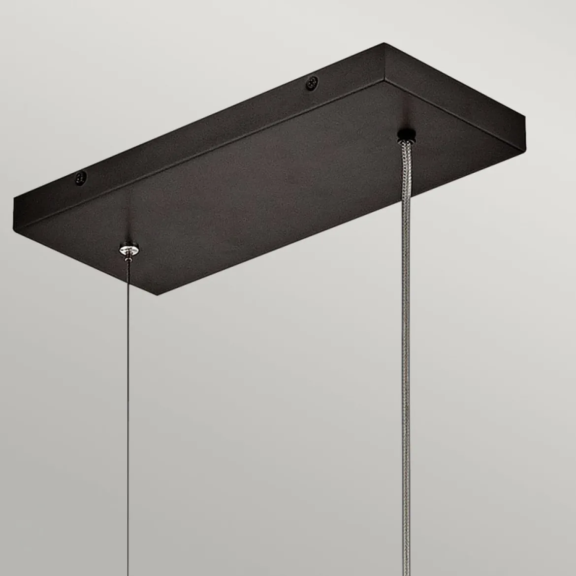 Hinkley Arco Linear LED-Pendelleuchte Schwarzoxid