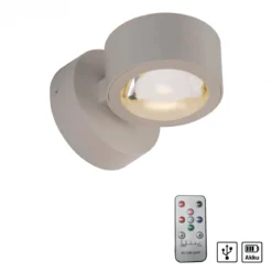 JUST LIGHT 19330-39 AKKU-CHIA AKKU-Wandleuchte Sandbrise 3000K