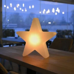 JUST LIGHT 19290-16 AKKU STAR AKKU-Leuchte weiss RGBW-Farbwechsel