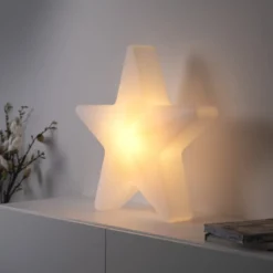 JUST LIGHT 19291-16 AKKU STAR AKKU-Leuchte weiss RGBW-Farbwechsel