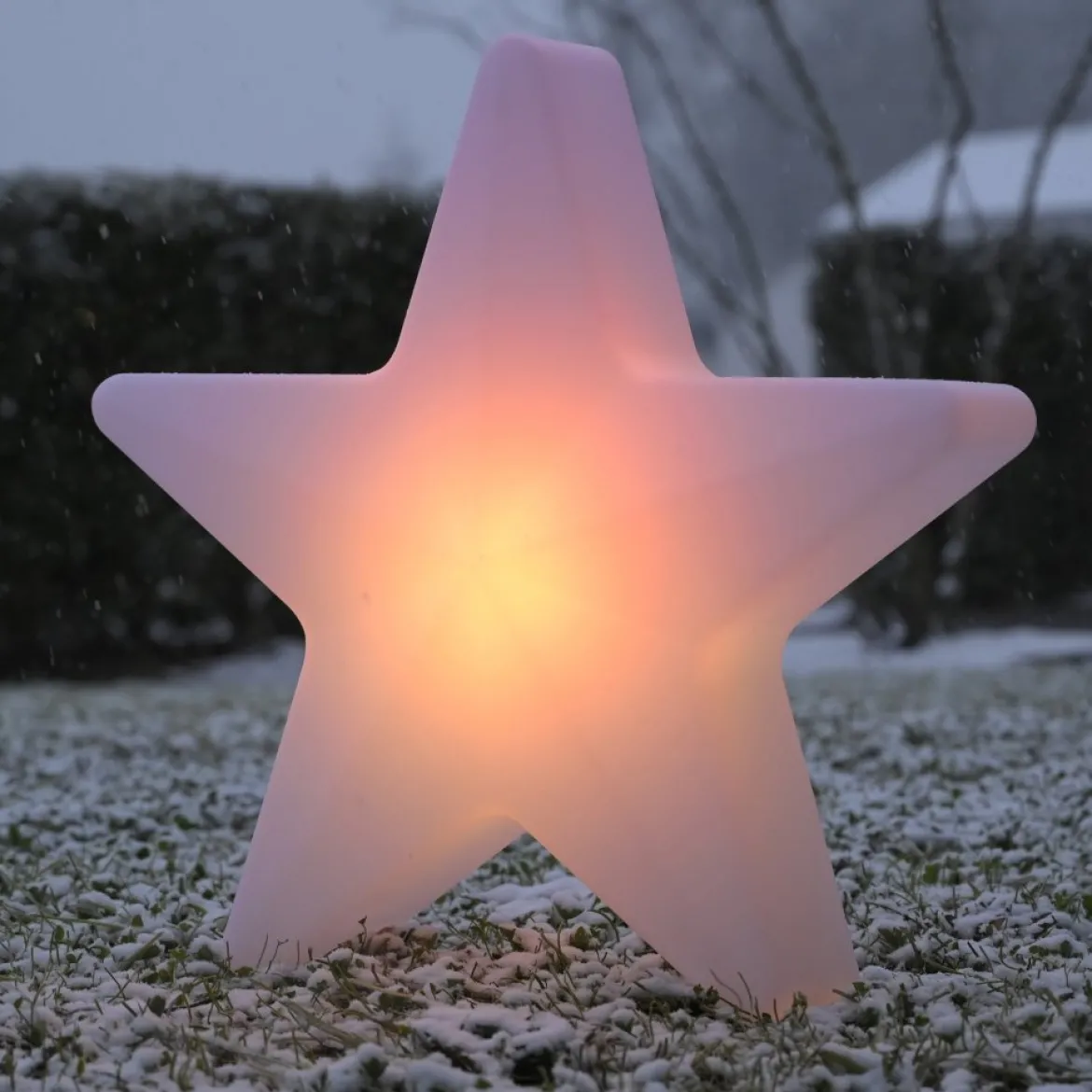 JUST LIGHT 19291-16 AKKU STAR AKKU-Leuchte weiss RGBW-Farbwechsel