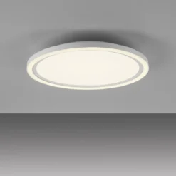 JUST LIGHT 14883-16 BEDGING LED Panel rund weiß 40cm 3000K
