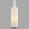 JUST LIGHT 14006-16 BOTTLE Tischleuchte weiss Opalglas