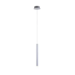 JUST LIGHT 15202-95 BRUNO LED Pendelleuchte 1-flammig aluminium 3000K
