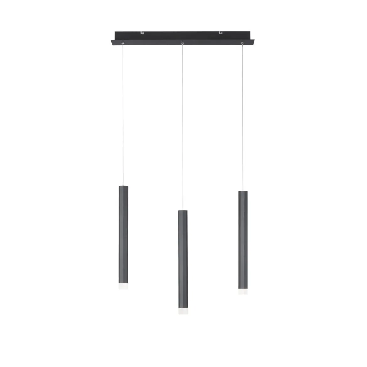 JUST LIGHT 15203-18 BRUNO LED Pendelleuchte 3-flammig schwarz 3000K