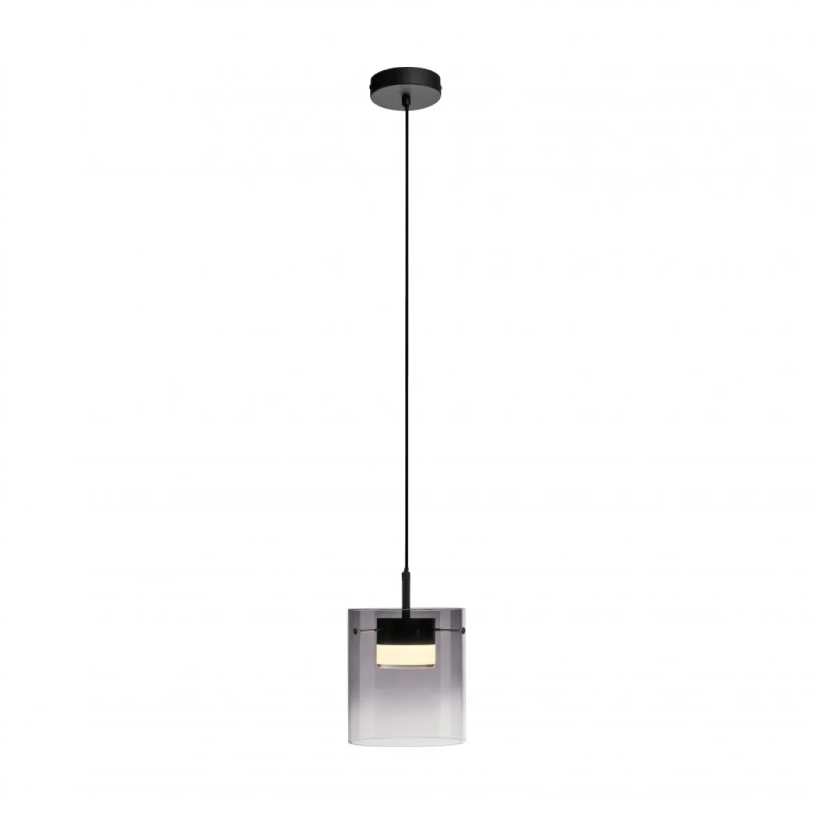JUST LIGHT 14042-18 ELIO Pendelleuchte 1-flammig schwarz 3000K