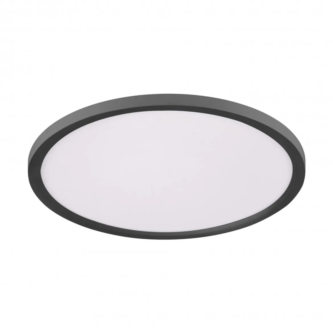 JUST LIGHT 15571-18 FLAT LED Deckenleuchte schwarz 40cm CCT