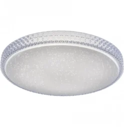 JUST LIGHT 14373-00 FRIDA LED Deckenleuchte 60cm transparent Sternenhimmeloptik