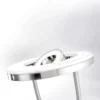 JUST LIGHT 11778-55 HELIA LED Stehleuchte rund mit Lesearm 3000K dimmbar stahlfarben
