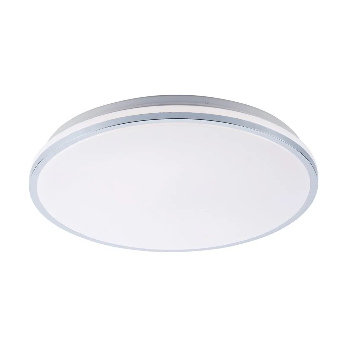 JUST LIGHT 14844-17 ISABELL LED Deckenleuchte chrom 3000K 49cm IP44