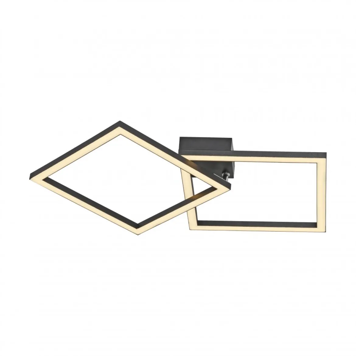 JUST LIGHT 14708-18 IVEN Deckenleuchte schwarz 3000K