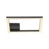 JUST LIGHT 14707-18 IVEN Deckenleuchte schwarz 3000K