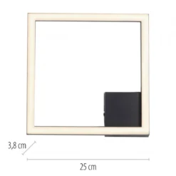 JUST LIGHT 14707-18 IVEN Deckenleuchte schwarz 3000K