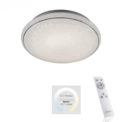JUST LIGHT 14366-16 JUPITER LED Deckenleuchte Sternenhimmel 59cm CCT