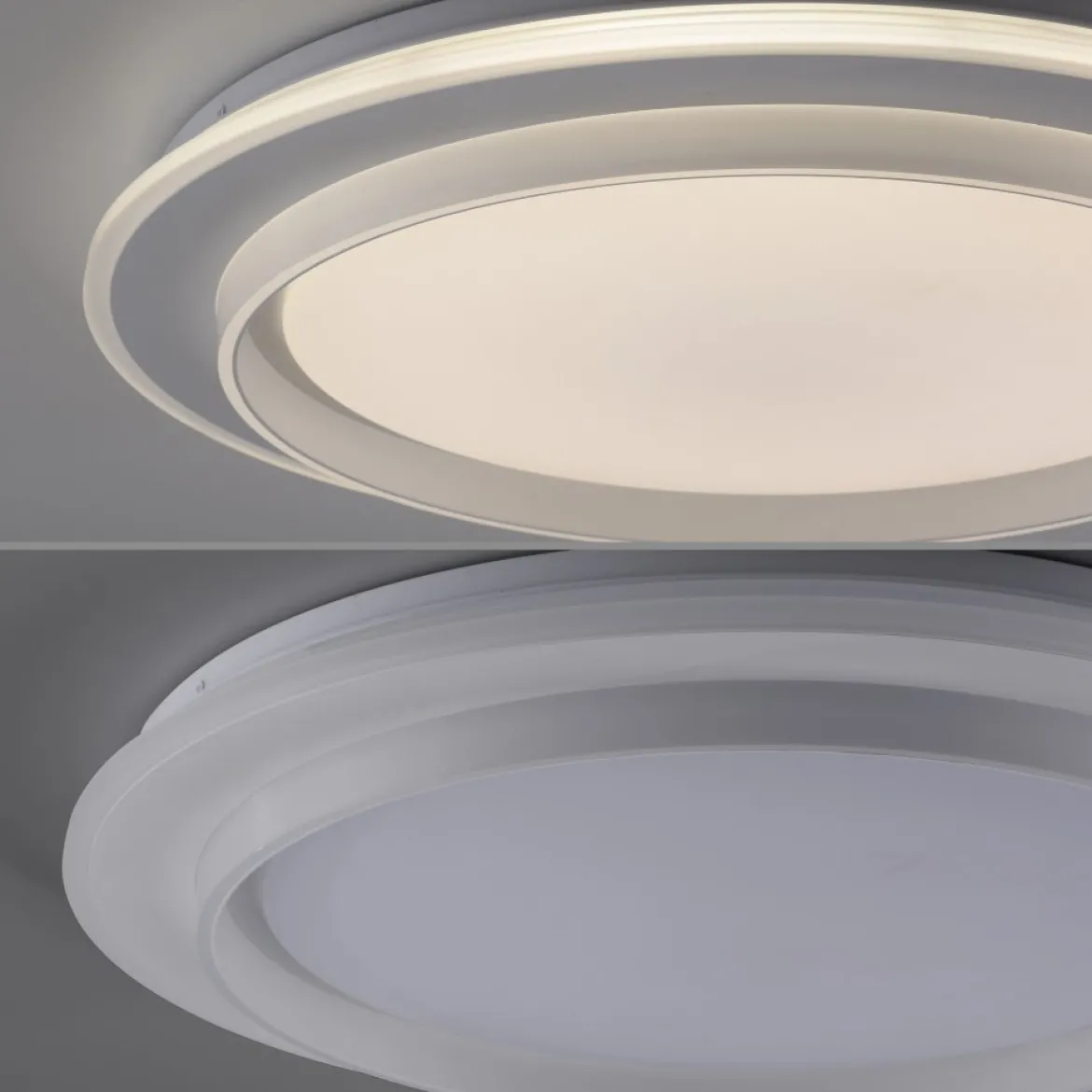 JUST LIGHT 14297-16 LAGO Deckenleuchte weiss CCT-Farbsteuerung